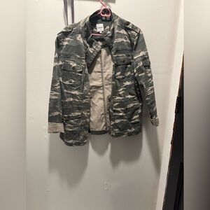 Kensie Green Camouflage Jacket